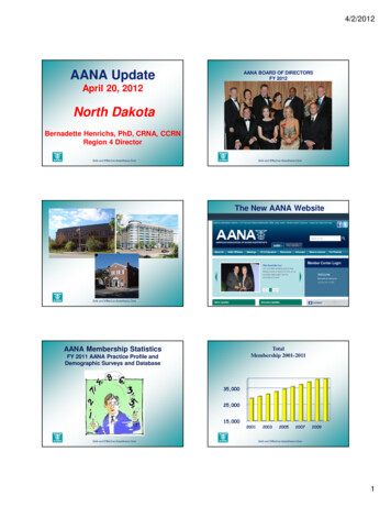 AANA Update FY2012-ND 3-29-12 [Read-Only]