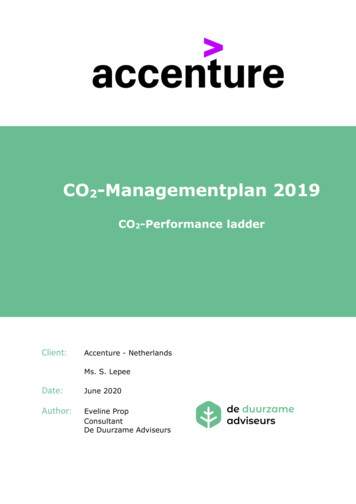 CO -Managementplan Accenture.