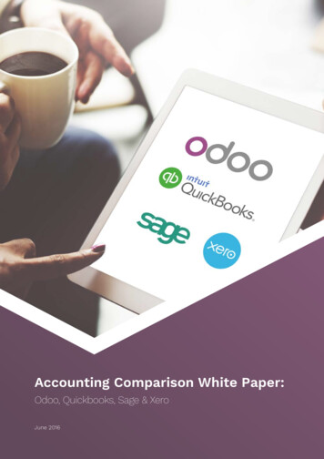 Accounting Comparison White Paper - Odoo