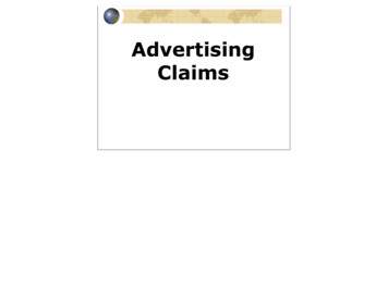 Advertising Claims - Weebly