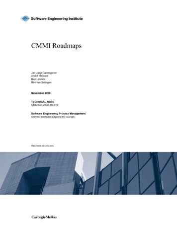 CMMI Roadmaps