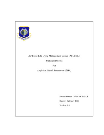 Air Force Life Cycle Management Center (AFLCMC) Standard .