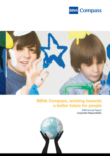 BBVA Compass, Working Towards A Better Future For People