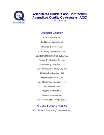 Associated Builders And Contractors Accredited Quality .