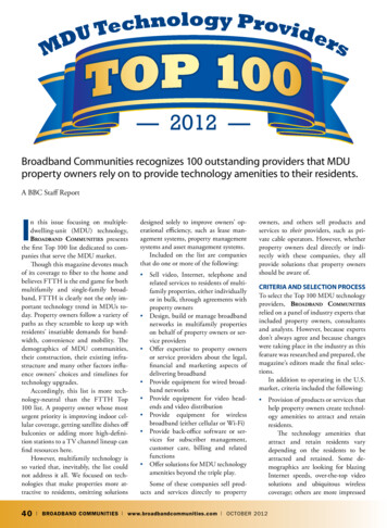 Broadband Communities Recognizes 100 Outstanding 