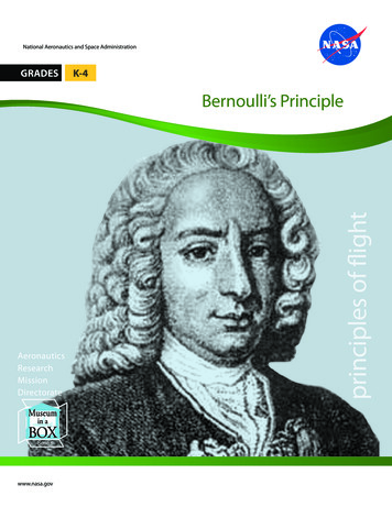 Principles Of Flight: Bernoulli's Principle