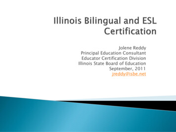 Illinois Bilingual Certification