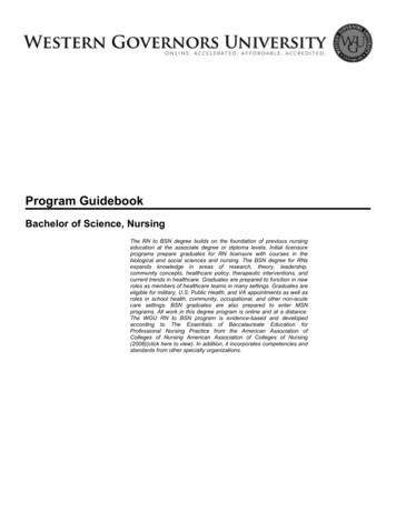 College Of Heath Professions- Program Guidebook Generator
