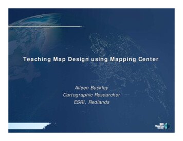 Teaching Map Design Using Mapping Center
