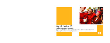 My HP Pavilion PC