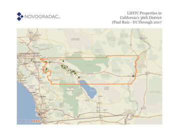 California - District 36 - LIHTC Properties Through 2017