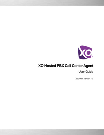 XO Hosted PBX Call Center Agent - Verizon