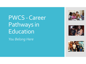 PWCS -Career Pathways In Education