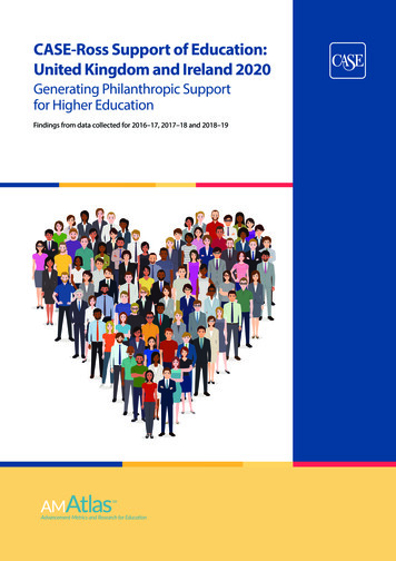 CASE-Ross Support Of Education: United Kingdom And 