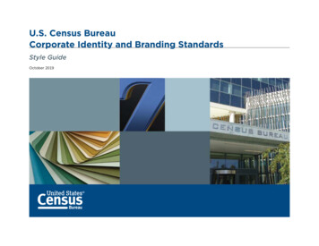 U.S. Census Bureau Corporate Identity And Branding Standards