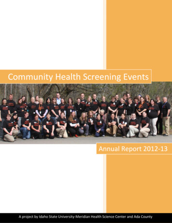 Community Health Screening Events