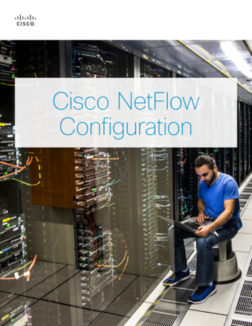 Cisco NetFlow Configuration