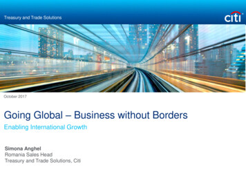Going Global Business Without Borders