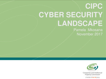 CIPC CYBER SECURITY LANDSCAPE - Accounting Weekly