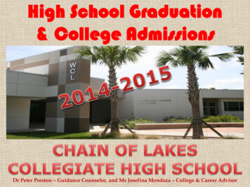 High School Graduation & College Admissions