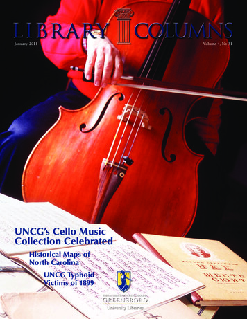 UNCG’s Cello Music Collection Celebrated