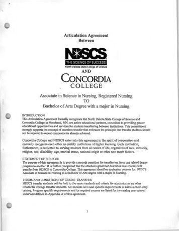 CONCORDIA - North Dakota State College Of Science