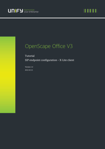 OpenScape Office V3 - Wiki.unify 