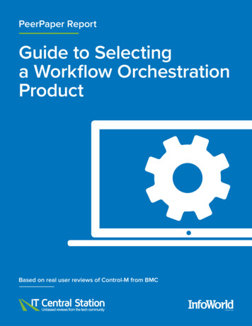 Guide To Selecting A Workflow Orchestration Product - BMC