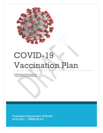 COVID-19 Vaccination Plan - TN