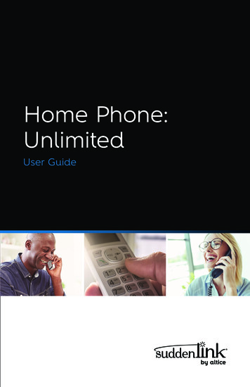 Home Phone: Unlimited
