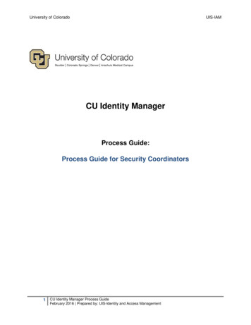 CU Identity Manager