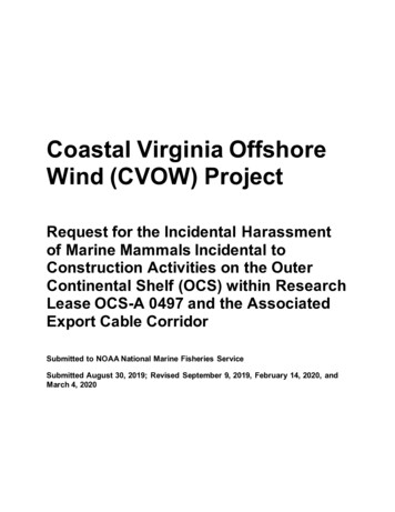Coastal Virginia Offshore Wind (CVOW) Project