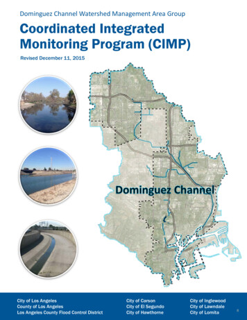 Dominguez Channel Watershed Management Area Group .