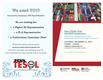 Interested In Becoming A PTE Board Member?