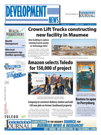 APRIL 2020 Crown Lift Trucks Constructing New Facility In .