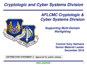 AFLCMC Cryptologic & Cyber Systems Division