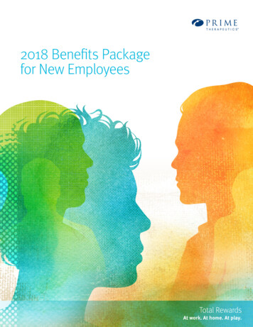 2018 Benefits Package For New Employees