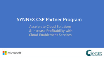 SYNNEX CSP Partner Program