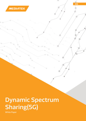 Dynamic Spectrum Sharing(5G)