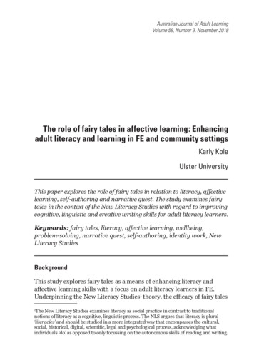 The Role Of Fairy Tales In Affective Learning: Enhancing .