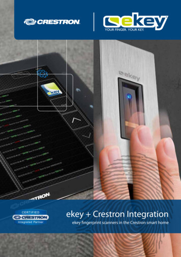 Ekey Crestron Integration