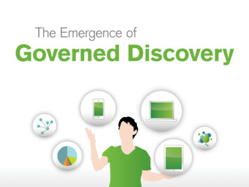 The Emergence Of Governed Discovery