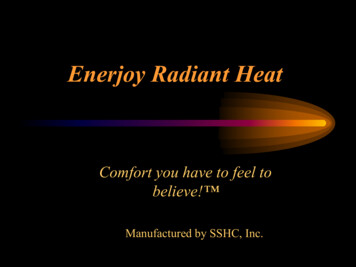 Enerjoy Radiant Heat