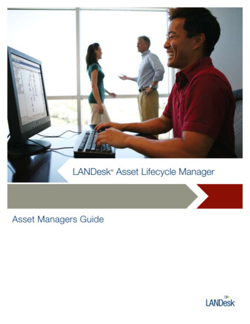 LANDesk Asset Lifecycle Manager - Ivanti