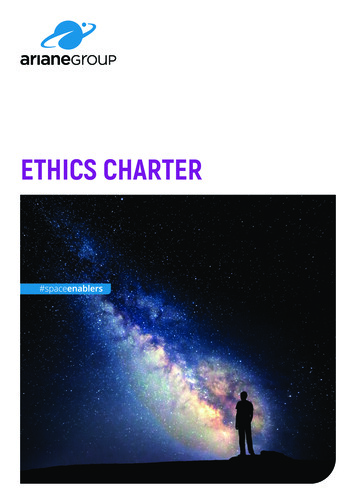 ETHICS CHARTER - Cilas.ariane.group