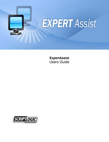ExpertAssist Users Guide