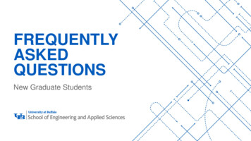 FREQUENTLY ASKED QUESTIONS - University At Buffalo