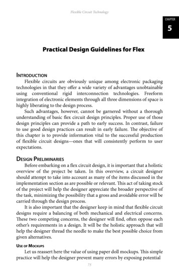 Practical Design Guidelines For Flex