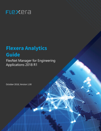 Flexera Analytics Guide