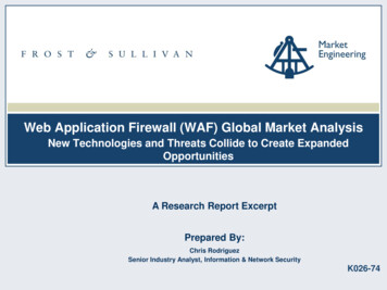 Web Application Firewall (WAF) Global Market Analysis